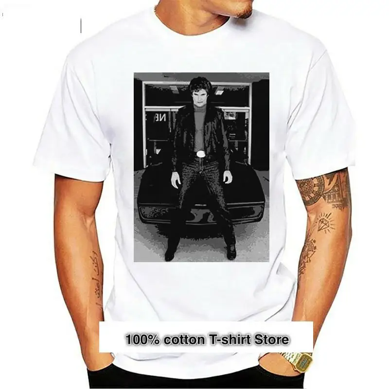 David Hasselhoff-Camiseta de манга corta para hombre, vestido informal de primavera y verano, Новинка
David Hasselhoff-Camiseta de манга corta para hombre, vestido informal de primavera y verano, Новинка