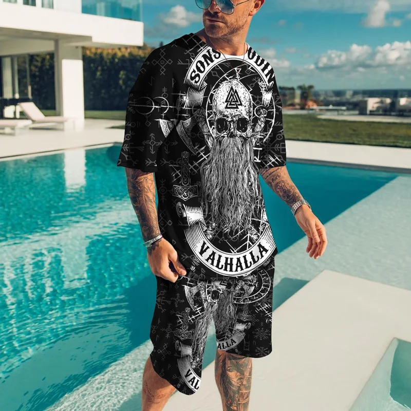 Skull 3D Printed Men Sets Short Outfits Summer Tshirt Shorts 2 Pieces Set Tracksuit Men's Oversized Clothes Vintage Streetwear
Skull 3D Printed Men Sets Short Outfits Summer Tshirt Shorts 2 Pieces Set Tracksuit Men's Oversized Clothes Vintage Streetwear