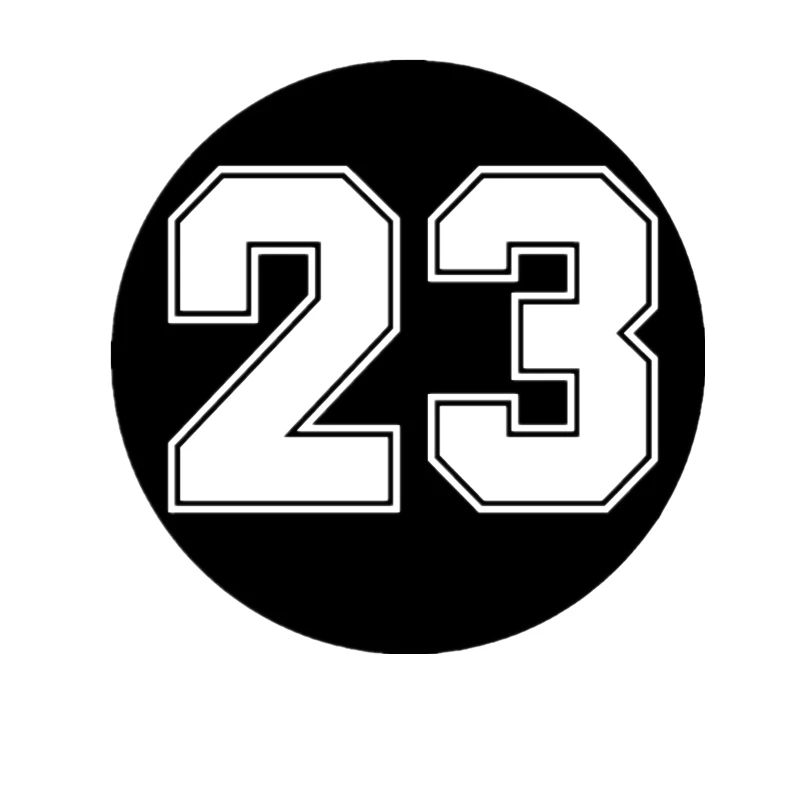 30cmx30cm Creative number 23 Car Sticker Motorcycle Bumper Trunk Laptop Window Decals Vinyl Car Styling Decoration
30cmx30cm Creative number 23 Car Sticker Motorcycle Bumper Trunk Laptop Window Decals Vinyl Car Styling Decoration