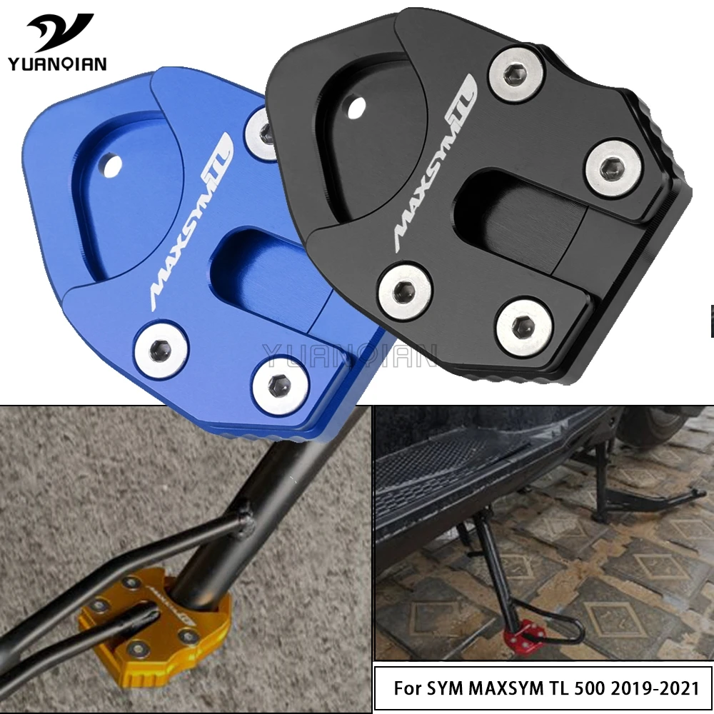 For SYM MAXSYM TL500 TL 500 2019-2021 20 Motorcycle CNC Aluminum Kickstand Side Stand Enlarge Extension Pad Support Accessories
For SYM MAXSYM TL500 TL 500 2019-2021 20 Motorcycle CNC Aluminum Kickstand Side Stand Enlarge Extension Pad Support Accessories
