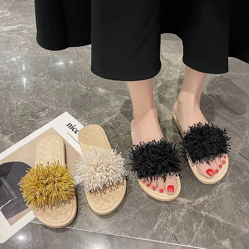 Sandals Women's 2021 New Summer Casual Student Women's Flat Non-Slip Slippers 
Sandals Women's 2021 New Summer Casual Student Women's Flat Non-Slip Slippers
