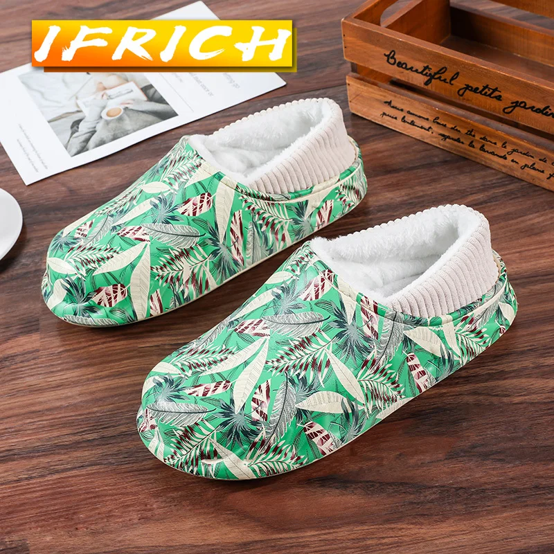 Winter Mens Warm Fur Slippers Soft Sole Man Indoor Floor Shoes Comfortable Half slippers for Men Brand Fashion Plush Slippers
Winter Mens Warm Fur Slippers Soft Sole Man Indoor Floor Shoes Comfortable Half slippers for Men Brand Fashion Plush Slippers