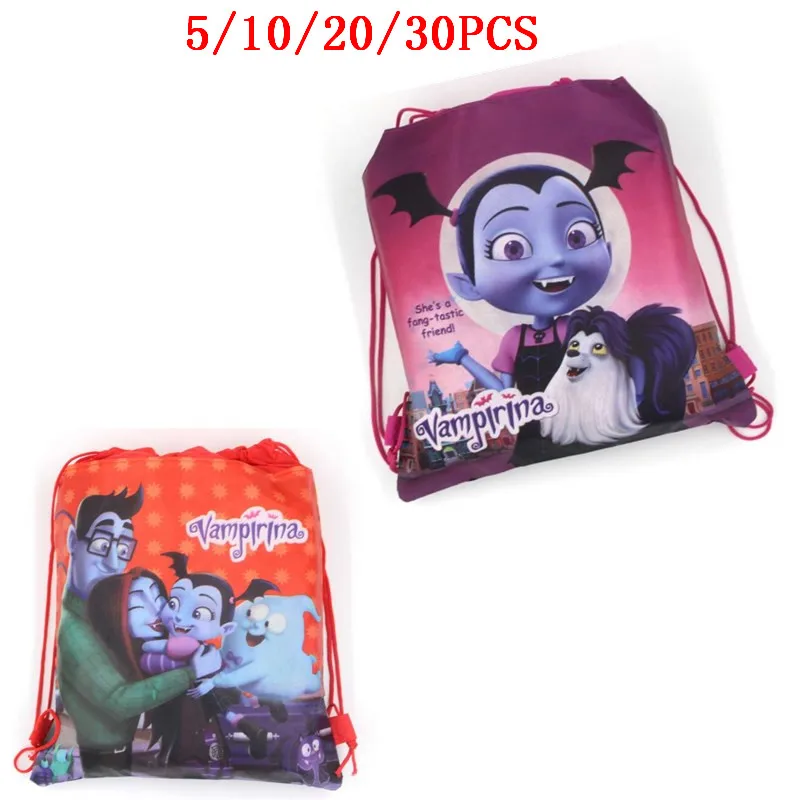 5/10/20/30PCS Vampirina Theme Kids Girls Favors Non-woven Fabric Baby Shower Backpack Happy Birthday Party Drawstring Gifts Bags
5/10/20/30PCS Vampirina Theme Kids Girls Favors Non-woven Fabric Baby Shower Backpack Happy Birthday Party Drawstring Gifts Bags