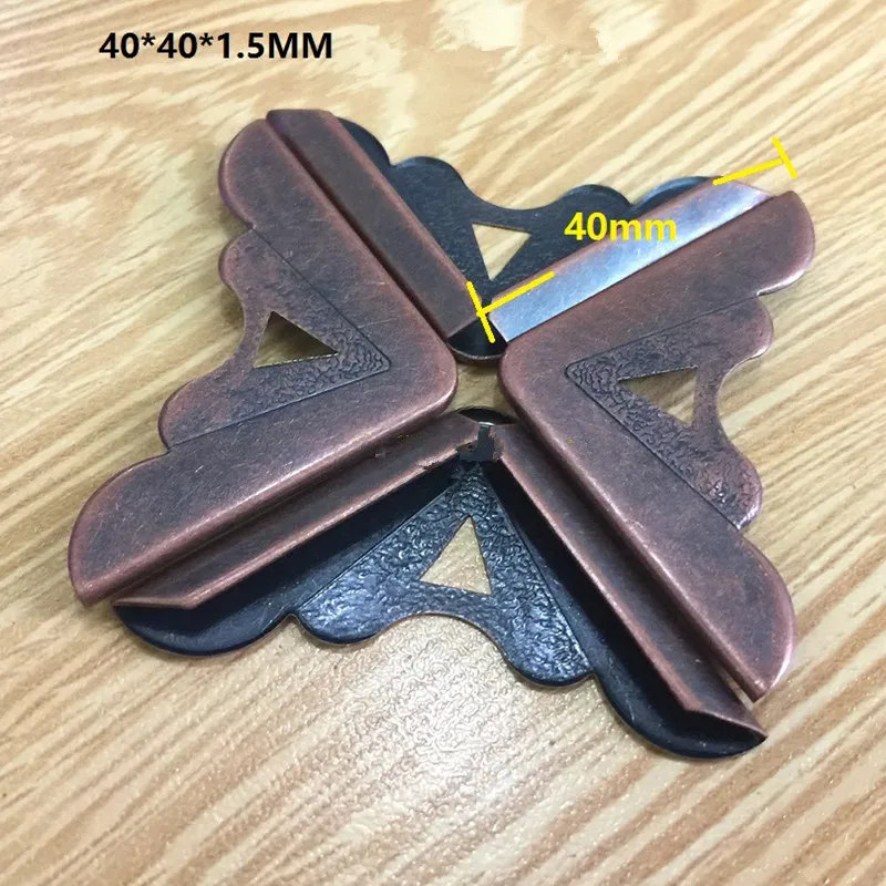 Wholesale Red Bronze Tone Book Scrapbooking Albums Menus Corner Protectors Metal Hollow A Corners For Books,40mm,Fit 1.5mm,4Pcs
Wholesale Red Bronze Tone Book Scrapbooking Albums Menus Corner Protectors Metal Hollow A Corners For Books,40mm,Fit 1.5mm,4Pcs