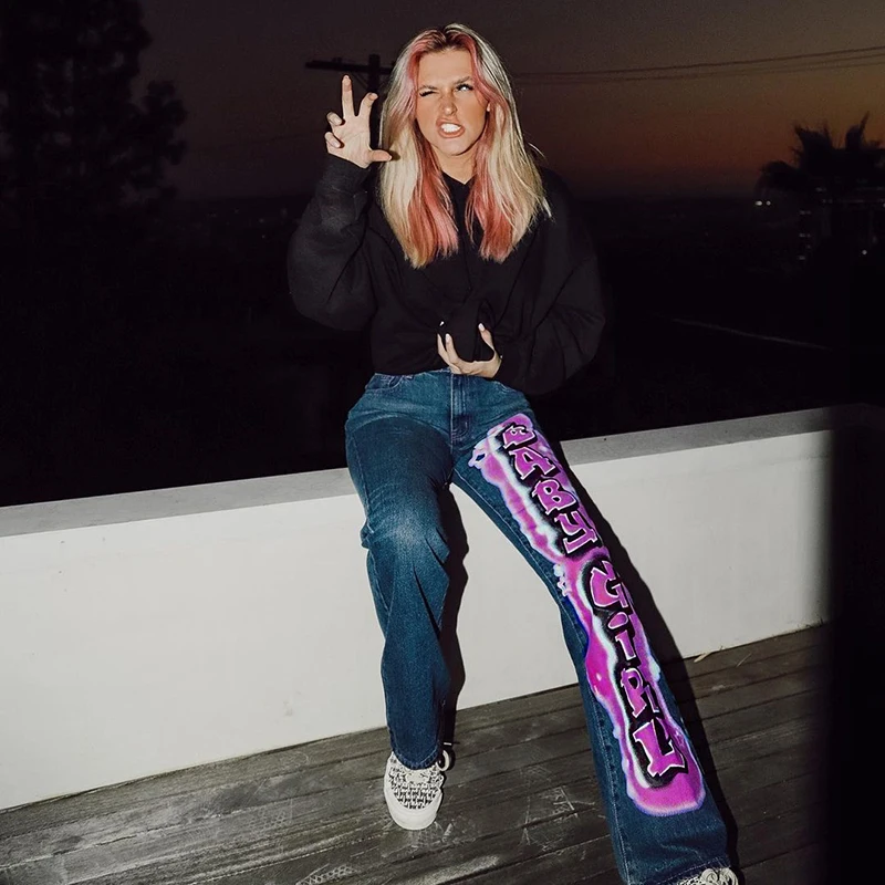 BABY GIRL Letter Print Straight Jeans Women Low Rise Wide-leg Straight Pants High Street Y2K Aesthetic Jeans Streetwear Hipper
BABY GIRL Letter Print Straight Jeans Women Low Rise Wide-leg Straight Pants High Street Y2K Aesthetic Jeans Streetwear Hipper