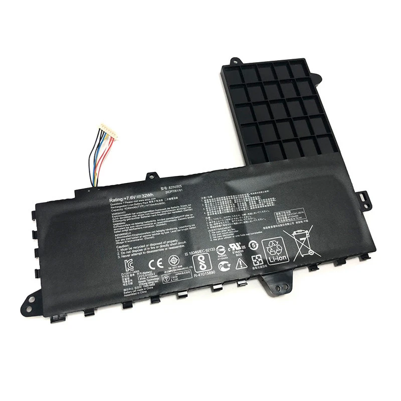 B21N1505 Original Laptop Battery For ASUS For VivoBook E402NA L402N L403N L402N L403NA For EeeBook E402SA L402MA 7.6V 32WH
B21N1505 Original Laptop Battery For ASUS For VivoBook E402NA L402N L403N L402N L403NA For EeeBook E402SA L402MA 7.6V 32WH