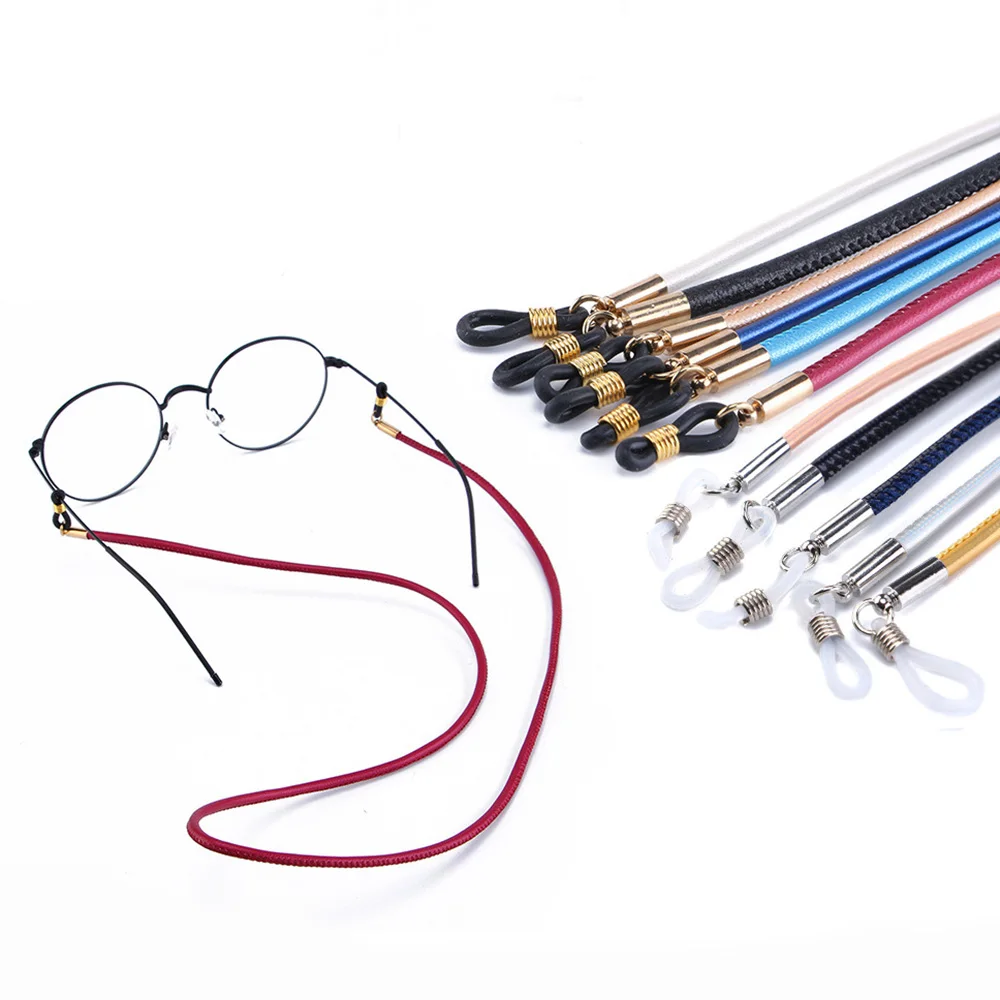 6Colors PU Leather Glasses Lanyard Thick Non-slip Glasses Chain Non-slip Glasses Rope Band Cord Holder Glasses Accessories
6Colors PU Leather Glasses Lanyard Thick Non-slip Glasses Chain Non-slip Glasses Rope Band Cord Holder Glasses Accessories
