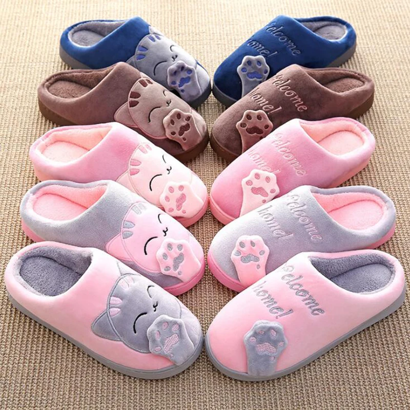 Lucky Cat Cotton Slippers Adults Kids Thick-Soled Cover Heel Winter Home Shoes Couples Warm Indoor Non-Slip Sandals
Lucky Cat Cotton Slippers Adults Kids Thick-Soled Cover Heel Winter Home Shoes Couples Warm Indoor Non-Slip Sandals