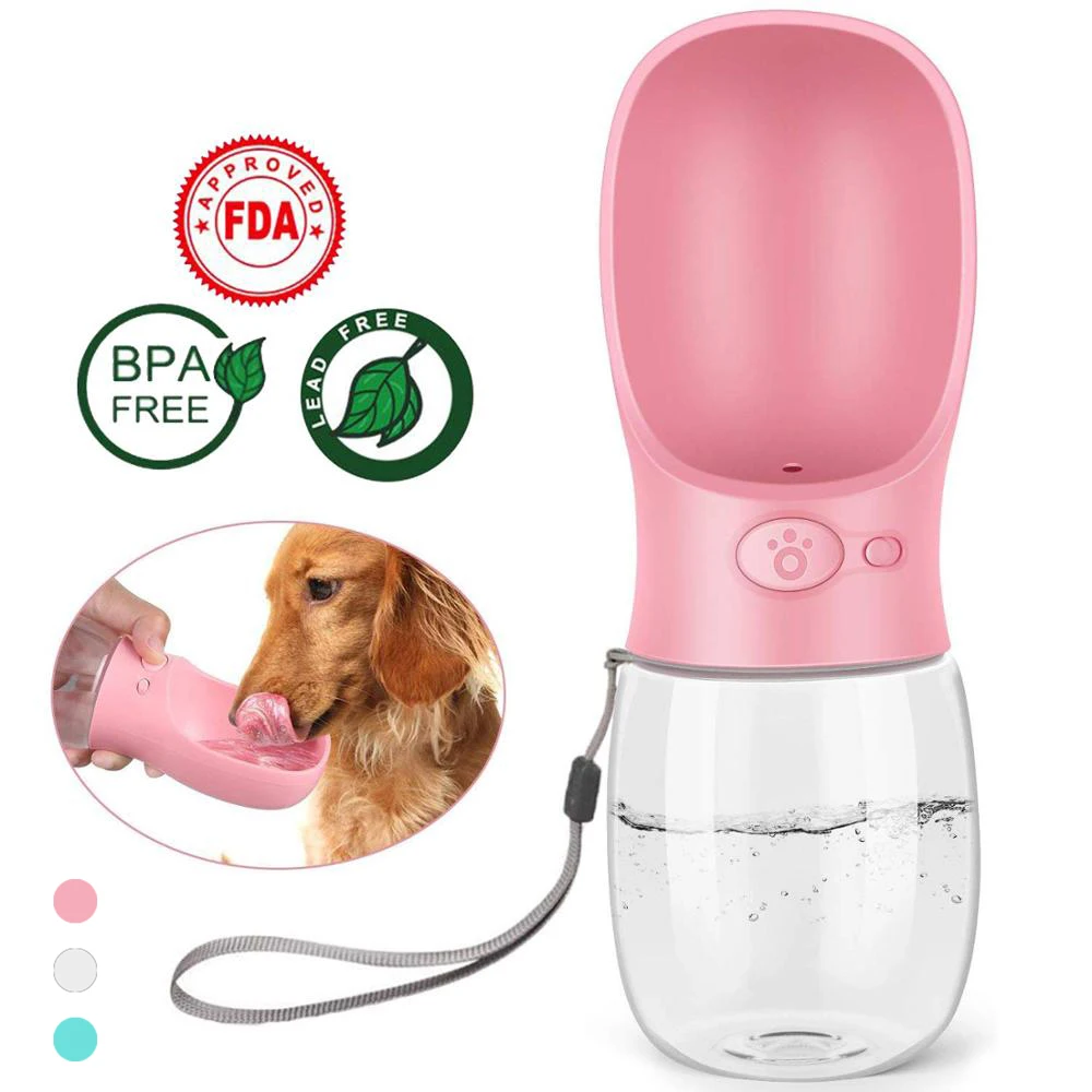 Portable Pet Dog Water Bottle Outdoor Travel Dogs Drinking Puppy Cat Feeder Water Dispenser Bottles Pet Supplies 350/550ML 
Portable Pet Dog Water Bottle Outdoor Travel Dogs Drinking Puppy Cat Feeder Water Dispenser Bottles Pet Supplies 350/550ML