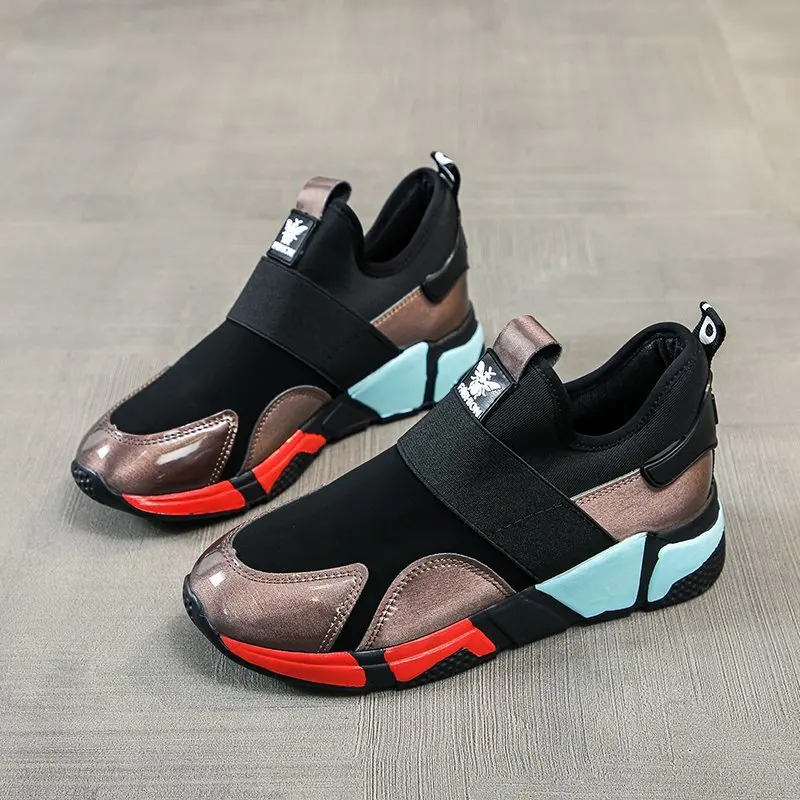 2021 Autumn New Fashion PU Leather Platform Sneakers Slip-On Height Increasing Platform Sneakers Women Light Shoes Women New
2021 Autumn New Fashion PU Leather Platform Sneakers Slip-On Height Increasing Platform Sneakers Women Light Shoes Women New