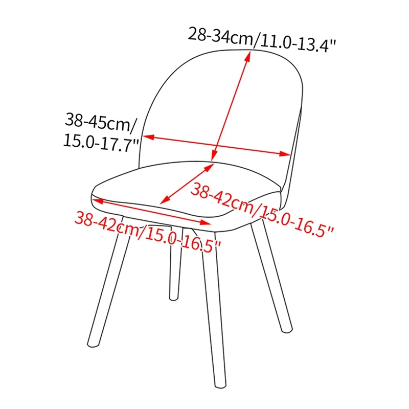 1/2/4/6pcs Armless Chair Cover Stretch Seat Slipcover Elastic Armless Shell Chair Seat Case for Wedding Banquet Decoration
1/2/4/6pcs Armless Chair Cover Stretch Seat Slipcover Elastic Armless Shell Chair Seat Case for Wedding Banquet Decoration