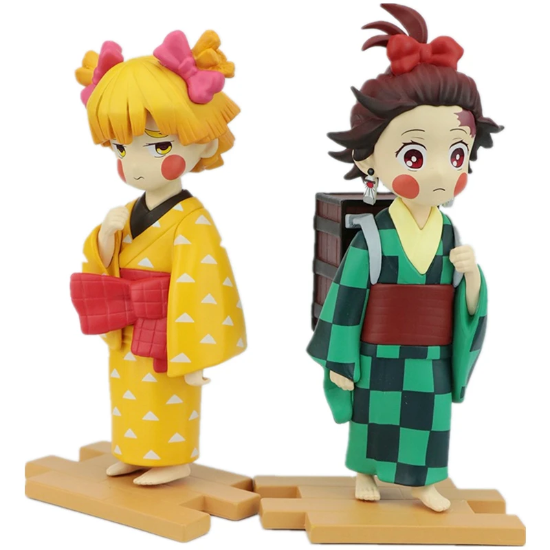 13 Cm Anime Figure Demon Slayer Kamado Tanjirou Agatsuma Zenitsu Action Figure Cute Expression PVC Collectible Model Doll Toys
13 Cm Anime Figure Demon Slayer Kamado Tanjirou Agatsuma Zenitsu Action Figure Cute Expression PVC Collectible Model Doll Toys