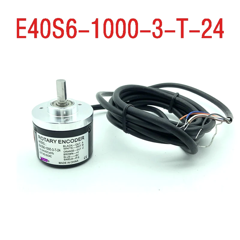 new Autonics incremental rotary encoder E40S6-1000-3-T-24 solid shaft diameter 6mm
new Autonics incremental rotary encoder E40S6-1000-3-T-24 solid shaft diameter 6mm