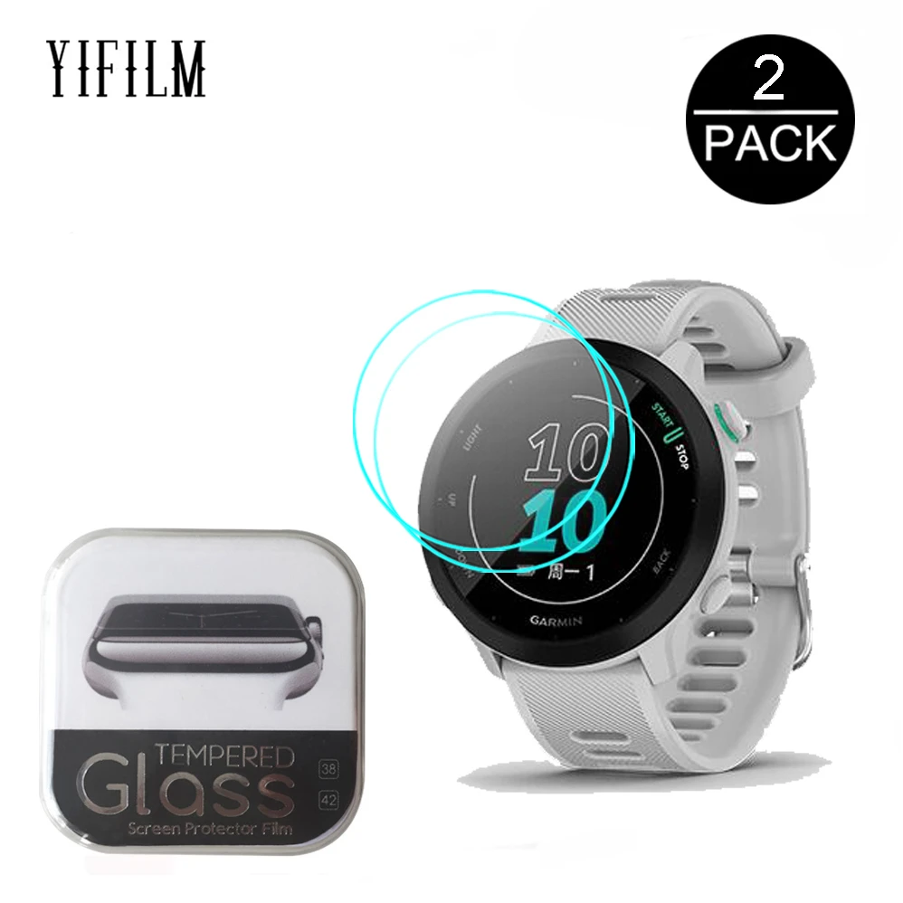 2 шт. ультратонкое закаленное стекло HD для Garmin Forerunner 158, Высококачественная защита экрана от царапин, водонепроницаемое стекло
2 шт. ультратонкое закаленное стекло HD для Garmin Forerunner 158, Высококачественная защита экрана от царапин, водонепроницаемое стекло