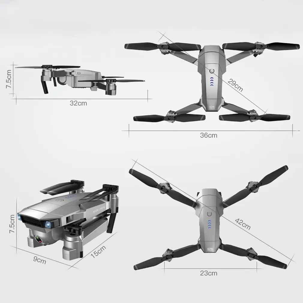 SG907 RC Drone GPS Drone with 4K/1080P HD Camera 5G FPV RC Helicopter Professional RC Drone Toy +7.4V 1600mAh Battery
SG907 RC Drone GPS Drone with 4K/1080P HD Camera 5G FPV RC Helicopter Professional RC Drone Toy +7.4V 1600mAh Battery