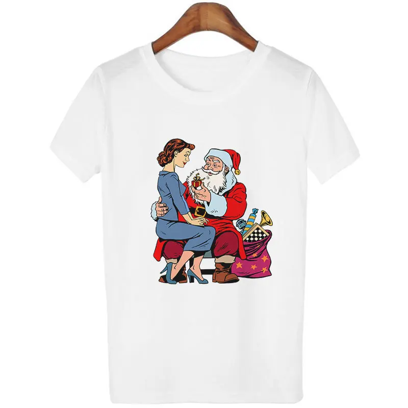 Santa Claus and Beauty T Shirts Christmas Santa Claus Christmas Tshirt Snowman Print Tshirt Happy New Year Holiday T Shirts XL
Santa Claus and Beauty T Shirts Christmas Santa Claus Christmas Tshirt Snowman Print Tshirt Happy New Year Holiday T Shirts XL