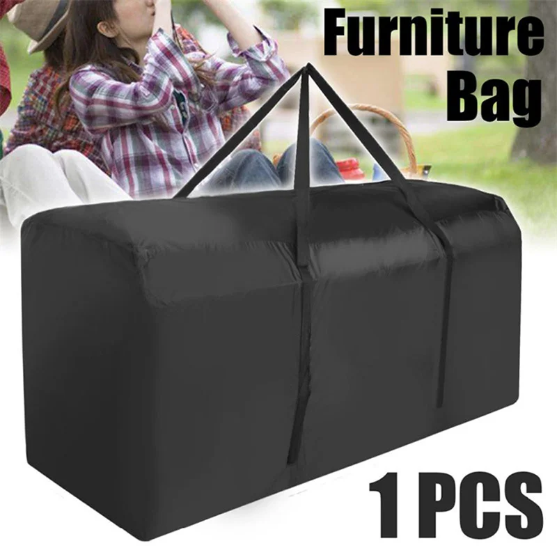 Garden Furniture Cushion Storage Bag Waterproof Outdoor Heavy Duty 210D Oxford Fabric Large Handbag Carry Case Organiser
Garden Furniture Cushion Storage Bag Waterproof Outdoor Heavy Duty 210D Oxford Fabric Large Handbag Carry Case Organiser