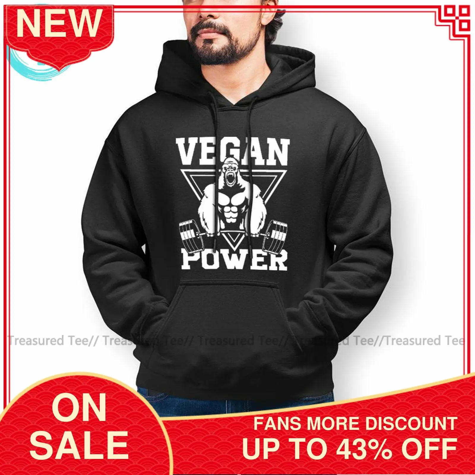 Stylish Gorilla Vegan Power Workout Muscle Bodybuilding Hoodies Winter Cotton Hoodie Streetwear Long Length Pullover Hoodie Mens
Stylish Gorilla Vegan Power Workout Muscle Bodybuilding Hoodies Winter Cotton Hoodie Streetwear Long Length Pullover Hoodie Mens