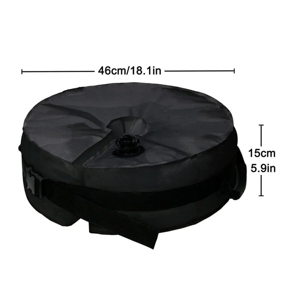 Sunshade Sandbag 420D Nylon Cloth Waterproof Fold Round Water Filling Handle Outdoor Beach Patio Sun Umbrella Load-Bearing Bag
Sunshade Sandbag 420D Nylon Cloth Waterproof Fold Round Water Filling Handle Outdoor Beach Patio Sun Umbrella Load-Bearing Bag