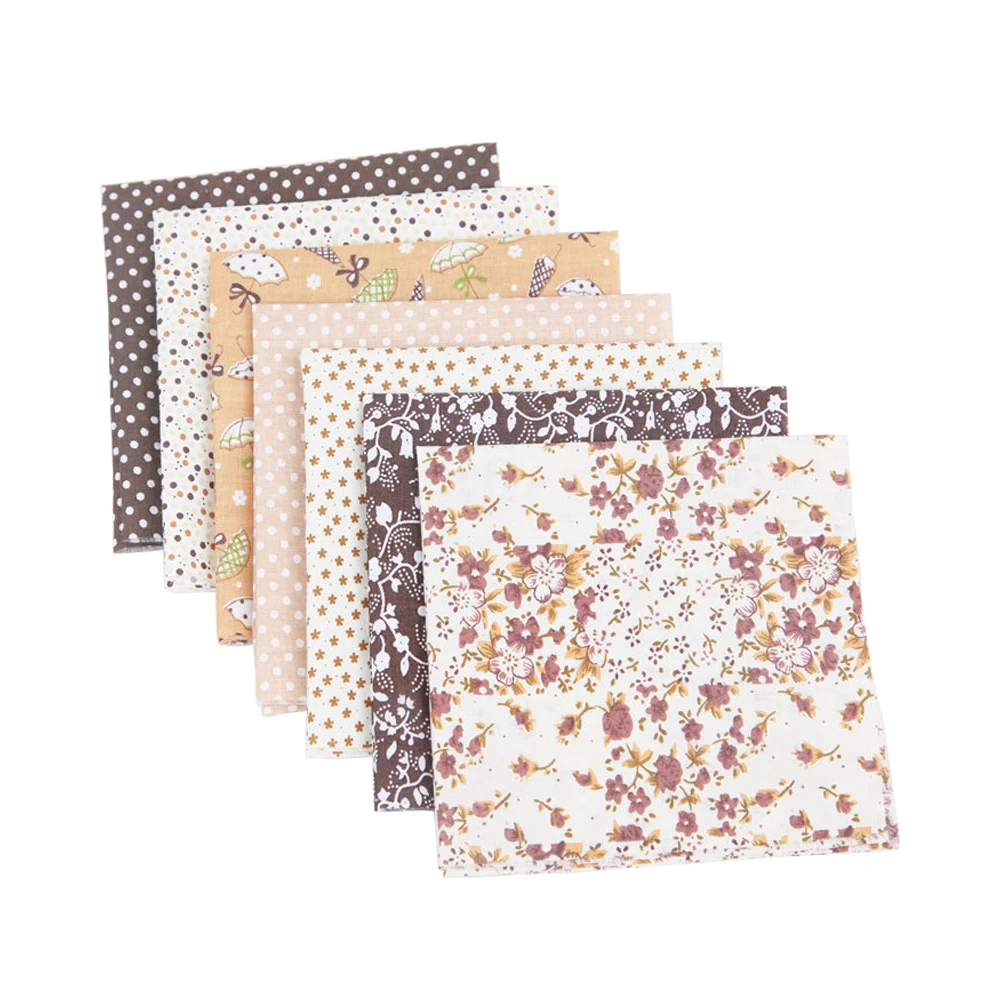 7pc/set 50*50cm 100%Cotton Fabric Print Cloth Square Crafts Cloth DIY Handmade Material Sewing Quilting For Patchwork Needlework
7pc/set 50*50cm 100%Cotton Fabric Print Cloth Square Crafts Cloth DIY Handmade Material Sewing Quilting For Patchwork Needlework