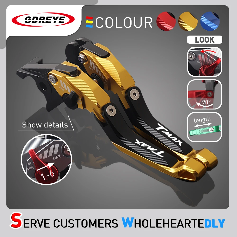 For Yamaha Scooter T MAX TMAX 500 530 2008-2018 2009 2010 T-MAX530 Motor Brake Handle Adjustable Motorcycle Clutch Brake Lever
For Yamaha Scooter T MAX TMAX 500 530 2008-2018 2009 2010 T-MAX530 Motor Brake Handle Adjustable Motorcycle Clutch Brake Lever