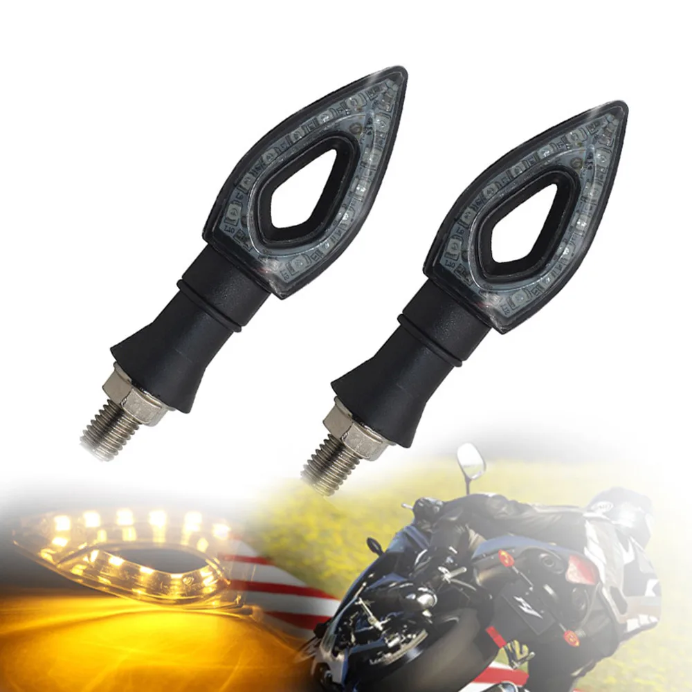 12-LED Motorcycle Turn Signal 12V 4pcs Amber Blinker Light Indicators Light Universal
12-LED Motorcycle Turn Signal 12V 4pcs Amber Blinker Light Indicators Light Universal