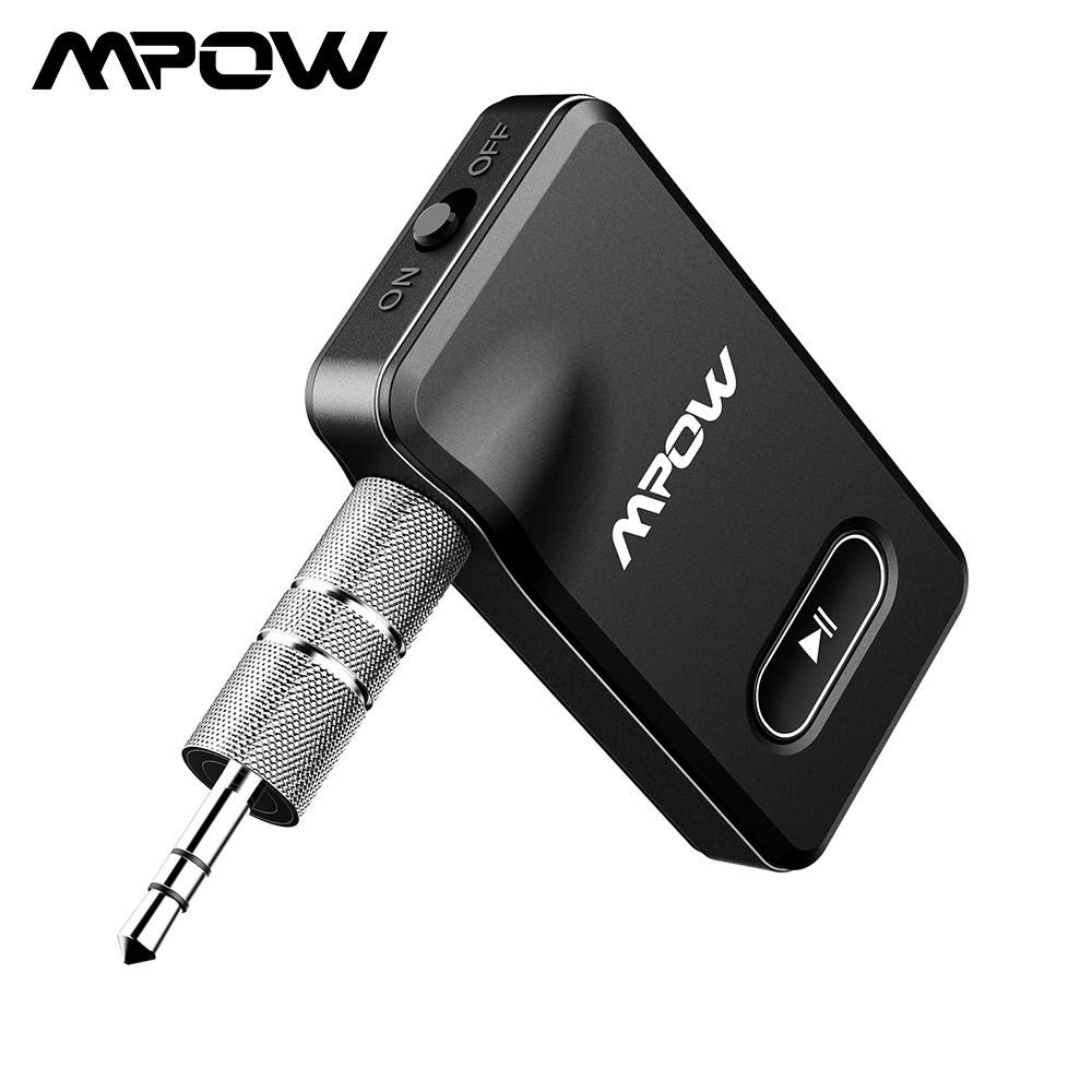 Mpow BH129 Bluetooth аудио приемник V5.0 беспроводной адаптер с CVC6.0 шумоподавление микрофон