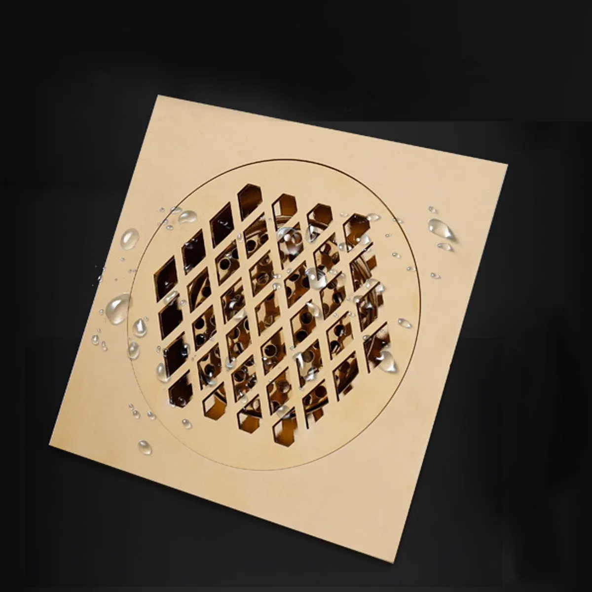 LASO Antique Drain 15cm Gold All Cooper Kitchen Floor Drain Waste Deodorization Bathroom Shower Drainage 15*15cm Square type
LASO Antique Drain 15cm Gold All Cooper Kitchen Floor Drain Waste Deodorization Bathroom Shower Drainage 15*15cm Square type