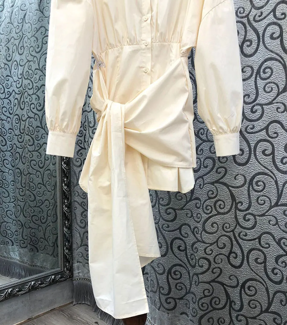 Free Shipping 2020 New Fashion Women Pure Cotton Shirt Dress Sexy Lapel Lantern Sleeve Asymmetric Belt Party Shirt Dress Vestido
Free Shipping 2020 New Fashion Women Pure Cotton Shirt Dress Sexy Lapel Lantern Sleeve Asymmetric Belt Party Shirt Dress Vestido