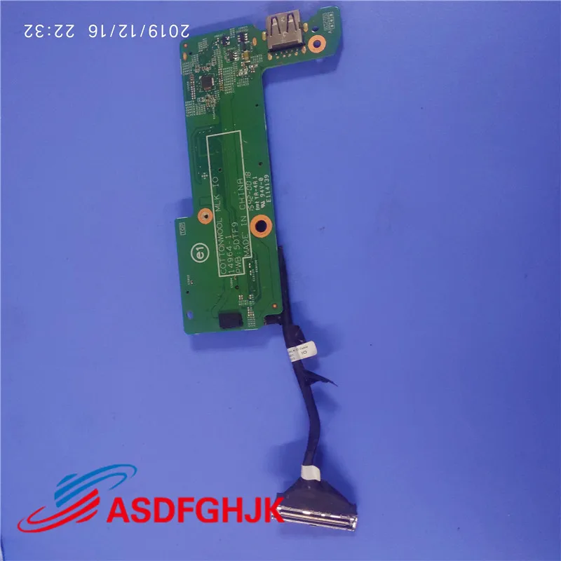 USB кардридер для Dell Inspiron 13 7000 P57G 0GMTD5 5DTF9 100% отличная работа|Комплектующие ремонта