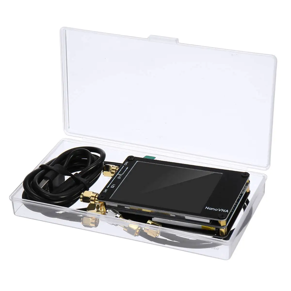 MUSTOOL For Nanovna Vector Network Analyzer Press Screen MF HF VHF UHF 50Khz-900Mhz Antenna Analyzer Chargeable
MUSTOOL For Nanovna Vector Network Analyzer Press Screen MF HF VHF UHF 50Khz-900Mhz Antenna Analyzer Chargeable