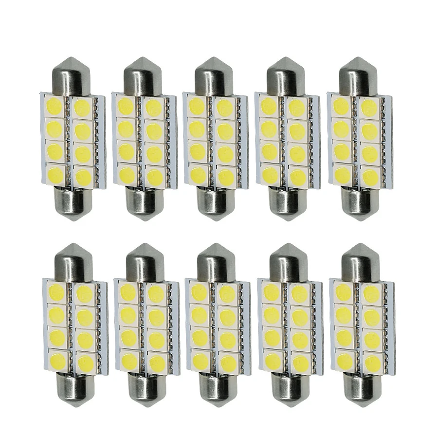 СВЕТОДИОДНАЯ Гирлянда NHAUTP, 10 шт., C5w, 41 мм, 42 мм, лампы 5050 8-SMD, подсветка для автомобильного номерного знака, лампа для чтения в салоне, белая, 12 В...
СВЕТОДИОДНАЯ Гирлянда NHAUTP, 10 шт., C5w, 41 мм, 42 мм, лампы 5050 8-SMD, подсветка для автомобильного номерного знака, лампа для чтения в салоне, белая, 12 В...