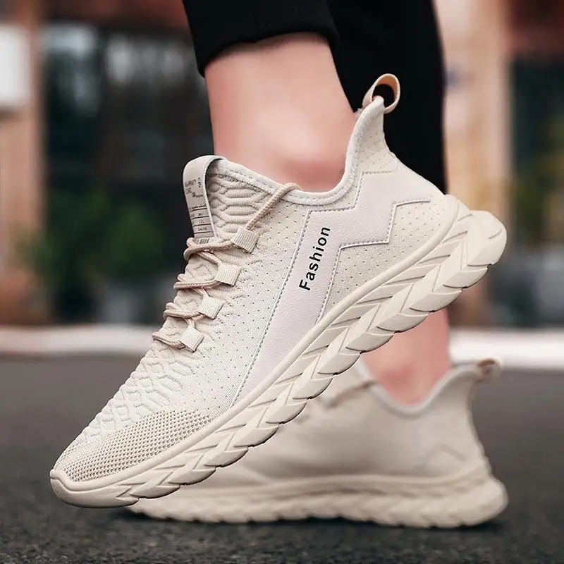 Fashionable Running Shoes Men's Flying Textile Sneaker Men Breathable Mens Shoes Cushioning Lightweight High Quality Sneakers
Fashionable Running Shoes Men's Flying Textile Sneaker Men Breathable Mens Shoes Cushioning Lightweight High Quality Sneakers