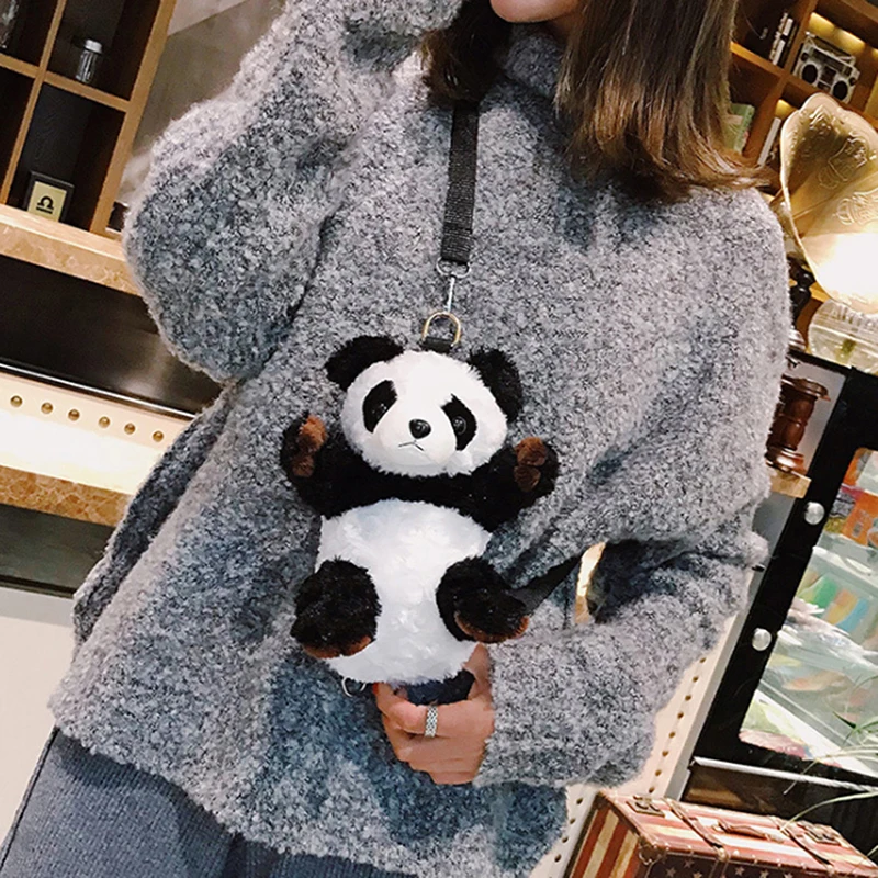 Spuer Lovely Lint 3d Panda Women Kawaii Velvet Animal Small School Bags For Teenage Girls Shoulder Bag
Spuer Lovely Lint 3d Panda Women Kawaii Velvet Animal Small School Bags For Teenage Girls Shoulder Bag