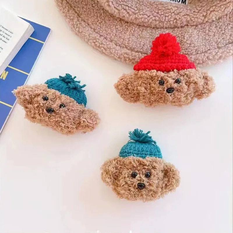 For AirPods 3 Case Teddy Bear Soft Plush Fur Winter Wireless Earphone Cases For Apple Airpod 1 2 3 Pro Case Cover Funda Keychain
For AirPods 3 Case Teddy Bear Soft Plush Fur Winter Wireless Earphone Cases For Apple Airpod 1 2 3 Pro Case Cover Funda Keychain