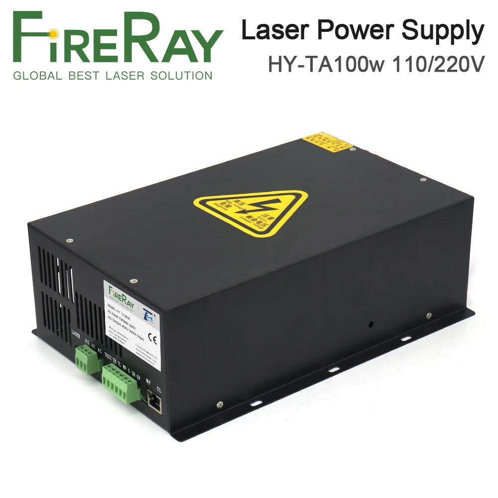 FireRay 100W CO2 Laser Power Supply Source for CO2 Laser Engraving Cutting Machine HY-TA100W Long Warranty
FireRay 100W CO2 Laser Power Supply Source for CO2 Laser Engraving Cutting Machine HY-TA100W Long Warranty