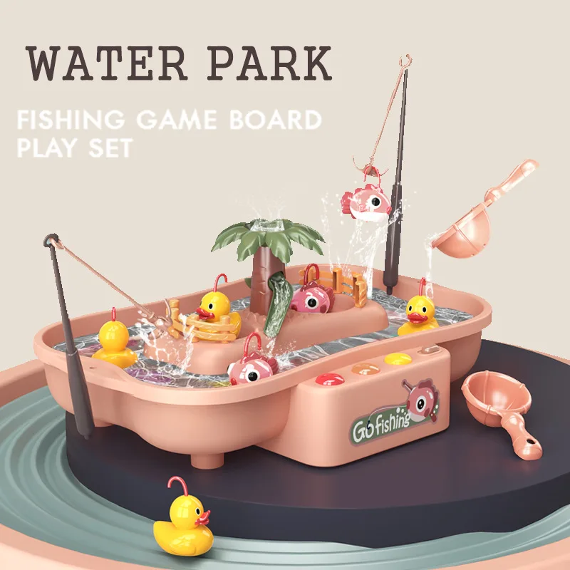 Baby Bathing Toy for Toddlers 12 24 Months Montessori Toy Fishing Board Game Bath Toys for Kids Baby Water Table Musical Toy
Baby Bathing Toy for Toddlers 12 24 Months Montessori Toy Fishing Board Game Bath Toys for Kids Baby Water Table Musical Toy