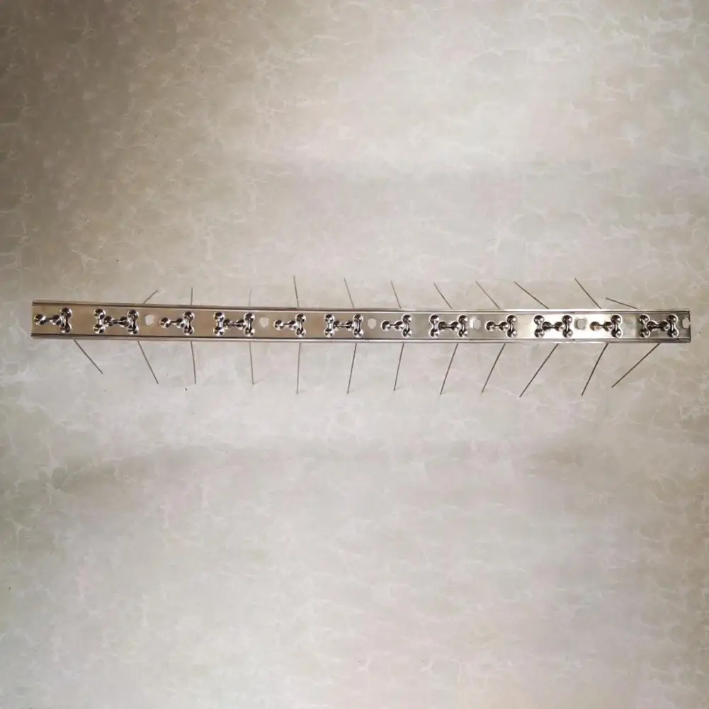 50CM Stainless Steel Defender Spikes Bird Blinder Pigeon Spikes Kit Bird Repellent Discs Set For Fence Walls Best Bird Deterrent
50CM Stainless Steel Defender Spikes Bird Blinder Pigeon Spikes Kit Bird Repellent Discs Set For Fence Walls Best Bird Deterrent