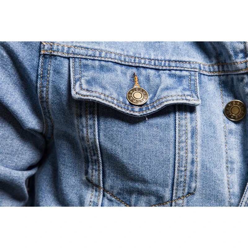 Denim Jacket Men Spring Autumn Casual Solid Streetwear Mens Cowboy Jackets Fashion Multi-pockets Jeans Coats Chaquetas Hombre
Denim Jacket Men Spring Autumn Casual Solid Streetwear Mens Cowboy Jackets Fashion Multi-pockets Jeans Coats Chaquetas Hombre