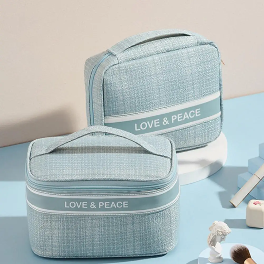 Hot Sales!!! Cosmetic Bag Zipper Opening Wear-resistant Polyester Professional Toiletries Organizer for Home
Hot Sales!!! Cosmetic Bag Zipper Opening Wear-resistant Polyester Professional Toiletries Organizer for Home