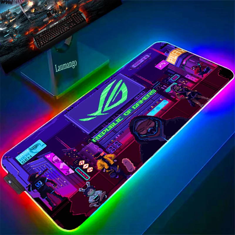 Gaming Laptop Gamer Mat Asus RGB LED Effect Big Mouse Pad Speed Anime Mousepad Xl Carpets Keyboards Accessories Table Pads Diy
Gaming Laptop Gamer Mat Asus RGB LED Effect Big Mouse Pad Speed Anime Mousepad Xl Carpets Keyboards Accessories Table Pads Diy
