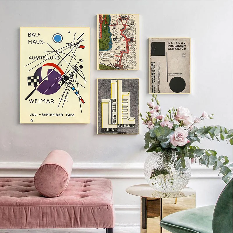 Canvas Painting Bauhaus Ausstellung 1923 Weimer Exhibition Posters Wall Art Prints Decor Pictures for Bedroom Home Decoration
Canvas Painting Bauhaus Ausstellung 1923 Weimer Exhibition Posters Wall Art Prints Decor Pictures for Bedroom Home Decoration