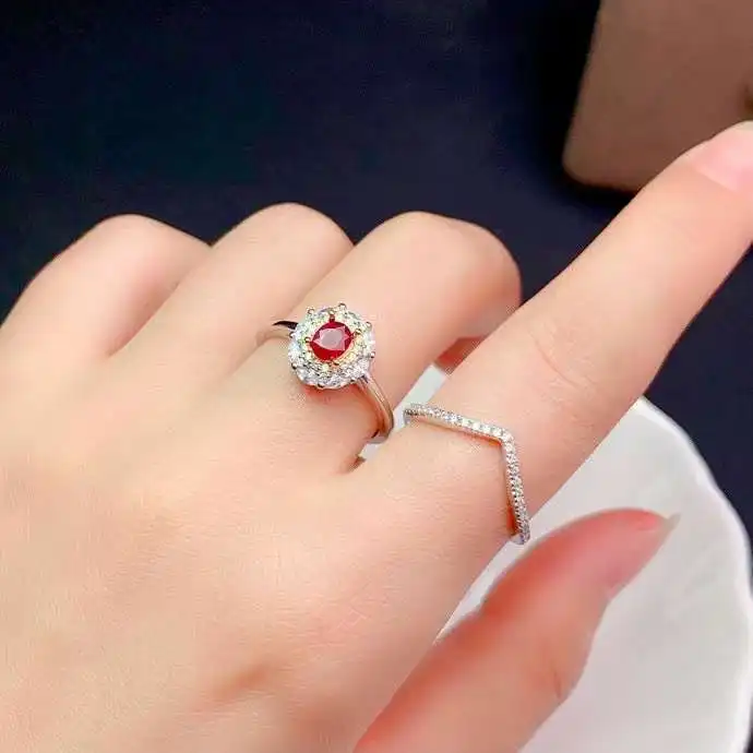 Elegant lovely crown square two wears S925 silver natural red ruby ring natural gemstone ring woman wedding gift fine jewelry
Elegant lovely crown square two wears S925 silver natural red ruby ring natural gemstone ring woman wedding gift fine jewelry