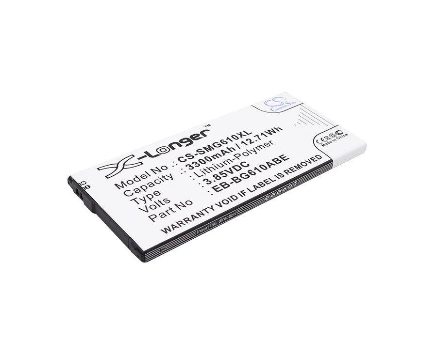 CS 3300mAh/12.71Wh battery for Samsung A6s Dual SIM TD-LTE,Galaxy J7 Max 2017 Duos TD-LTE, Refine 2018
CS 3300mAh/12.71Wh battery for Samsung A6s Dual SIM TD-LTE,Galaxy J7 Max 2017 Duos TD-LTE, Refine 2018