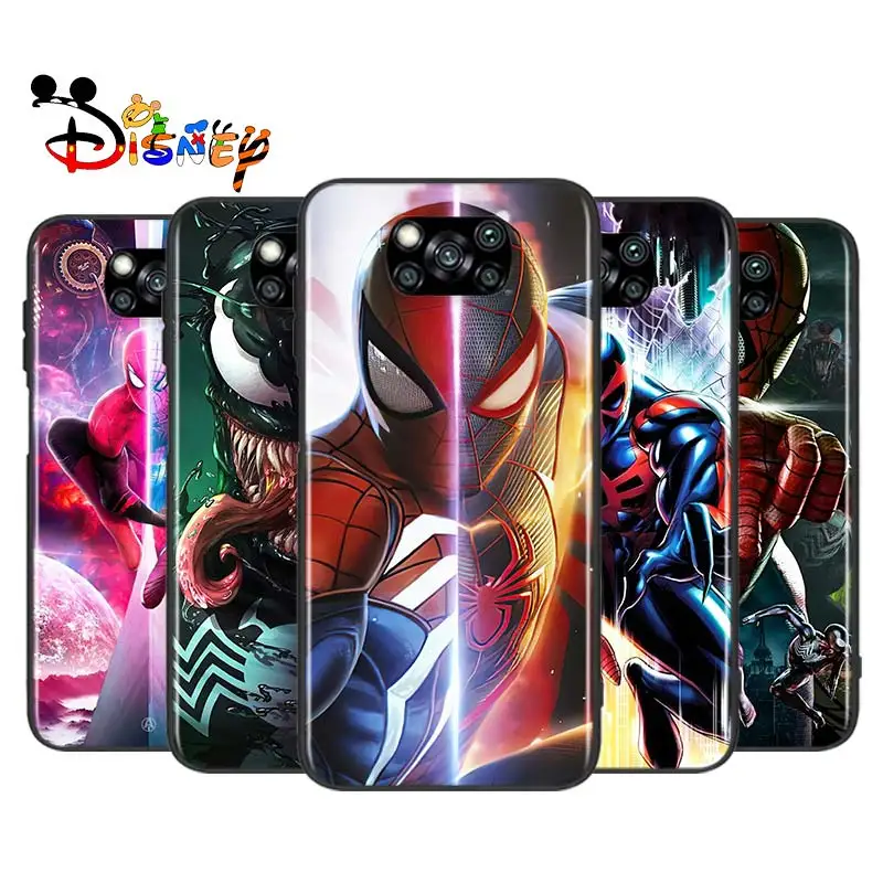 Marvel Spiderman Art for Xiaomi Poco X3 NFC X2 M3 M2 F2 F3 Pro C3 F1 A2 Lite Mix3 Play Silicone Soft Black Phone Case
Marvel Spiderman Art for Xiaomi Poco X3 NFC X2 M3 M2 F2 F3 Pro C3 F1 A2 Lite Mix3 Play Silicone Soft Black Phone Case