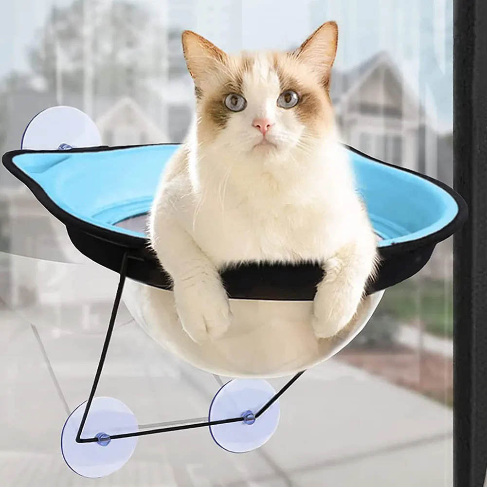 Cat Window Hammock Space Capsule Heavy Duty Kitten Seat Bed With Strong Suction Cups Window Perch Hammock Supplies For Cats
Cat Window Hammock Space Capsule Heavy Duty Kitten Seat Bed With Strong Suction Cups Window Perch Hammock Supplies For Cats