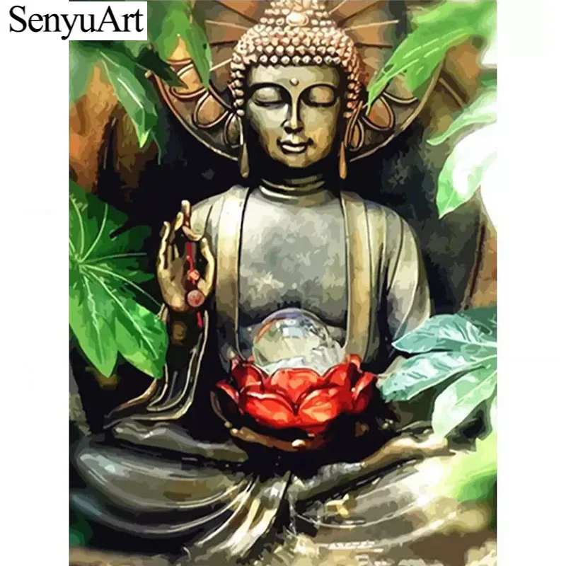 SenyuArt Diamond Painting Cross-stitch Kit Mosaic Buddha Paint By Numbers Full Round Drills 5d Diamond Embroidery Wall Sticker
SenyuArt Diamond Painting Cross-stitch Kit Mosaic Buddha Paint By Numbers Full Round Drills 5d Diamond Embroidery Wall Sticker