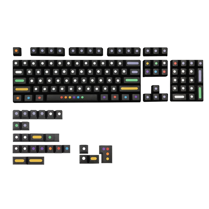 129 Keys/Set Dots Keycaps Cherry Profile PBT Keycaps for MX Switch Mechanical Keyboard Dye Sublimation Key Cap Iso Keys
129 Keys/Set Dots Keycaps Cherry Profile PBT Keycaps for MX Switch Mechanical Keyboard Dye Sublimation Key Cap Iso Keys