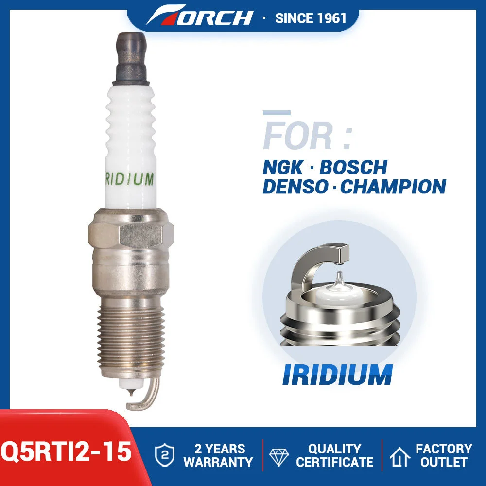 1PCS iridium Spark Plug TORCH Q5RTI2-15 Replace for 7164/TR55IX 4161/TR55 3403/TR55GP 0242225623 0242225578 RS14YC6 HR9DCY+
1PCS iridium Spark Plug TORCH Q5RTI2-15 Replace for 7164/TR55IX 4161/TR55 3403/TR55GP 0242225623 0242225578 RS14YC6 HR9DCY+
