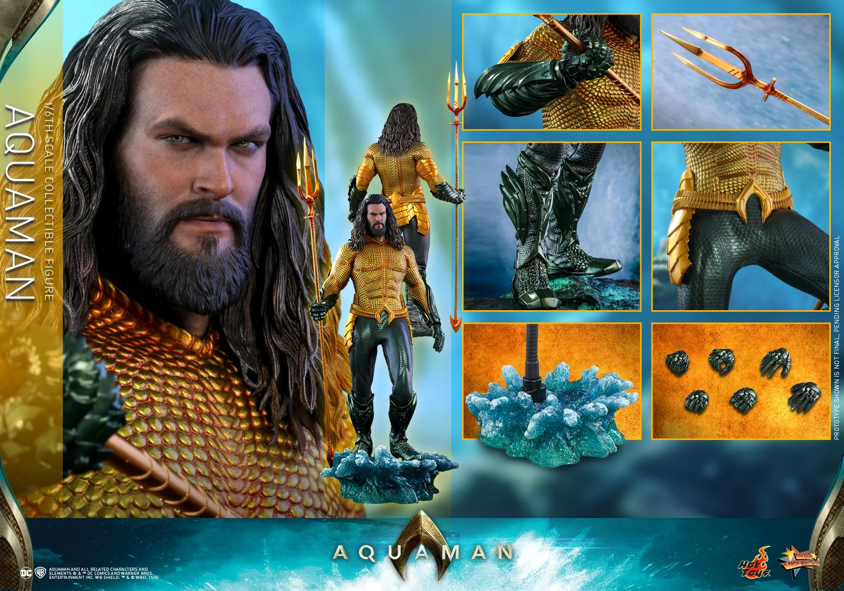 Full set action figure doll Hot Toys MMS518 Aquaman 1/6th scale Aquaman Collectible Figure for collection gift toy for fans
Full set action figure doll Hot Toys MMS518 Aquaman 1/6th scale Aquaman Collectible Figure for collection gift toy for fans